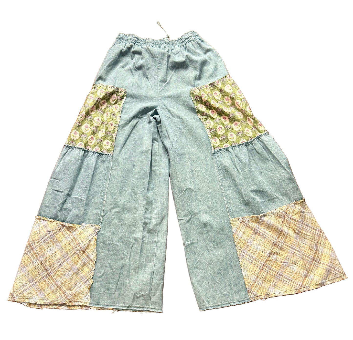 Denim Star Palazzo Pants