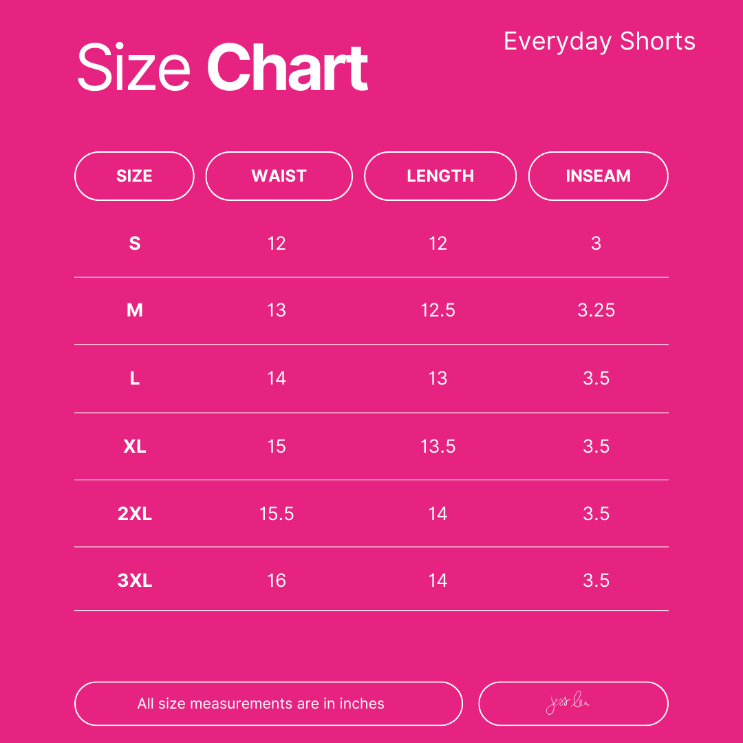 Pink Gingham Everyday Shorts