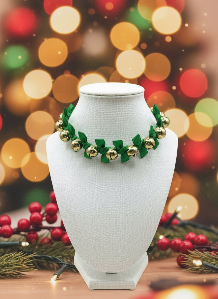 Holiday Ribbon Necklace
