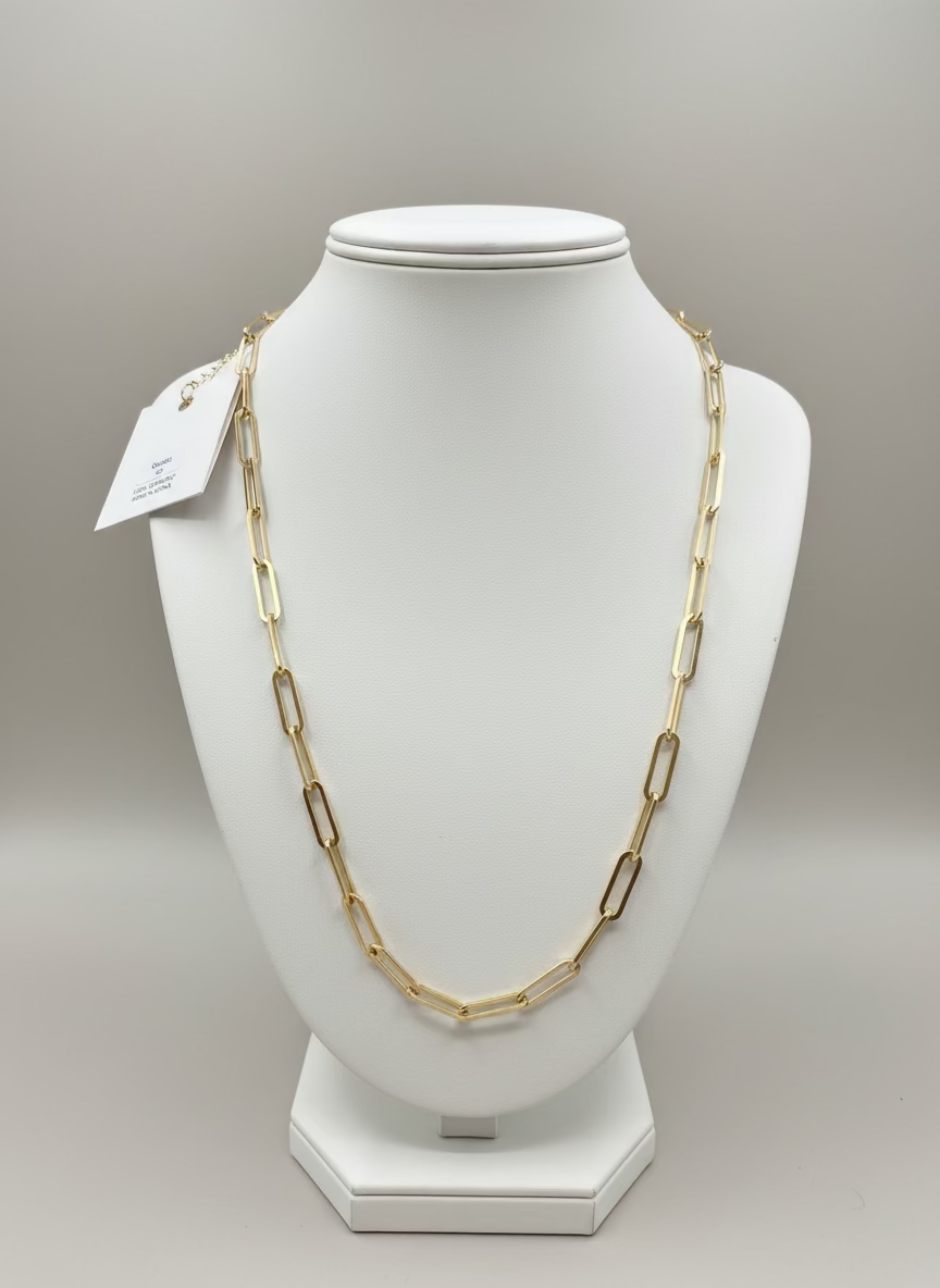 Large Chain Link Necklace