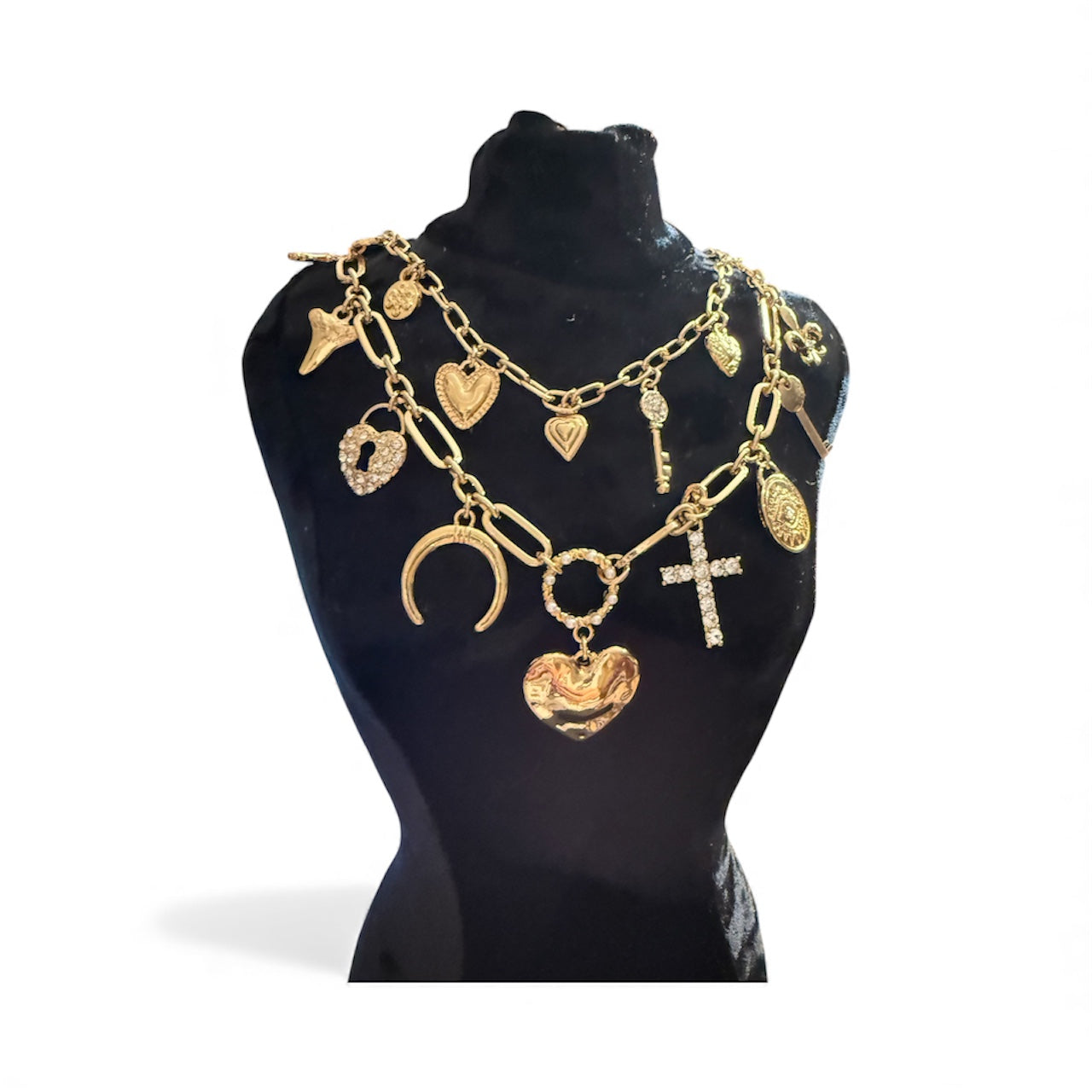 Layered Charm Necklace