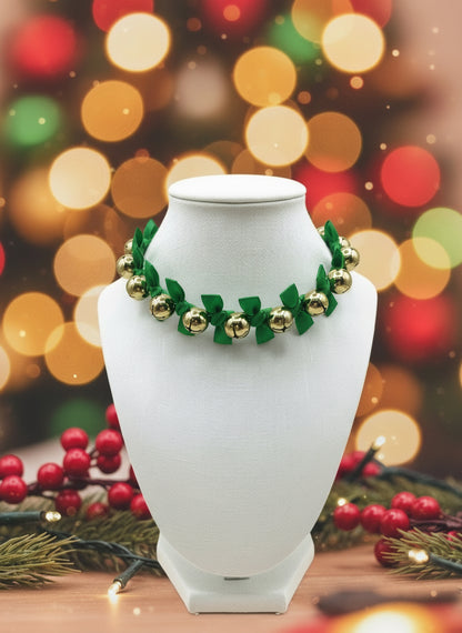 Holiday Ribbon Necklace