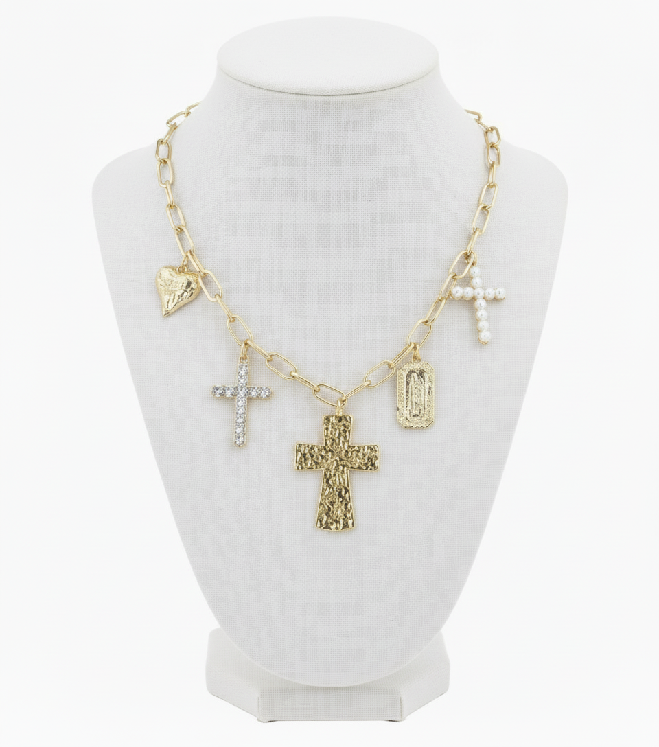 Faith & Heart Paper Clip Chain