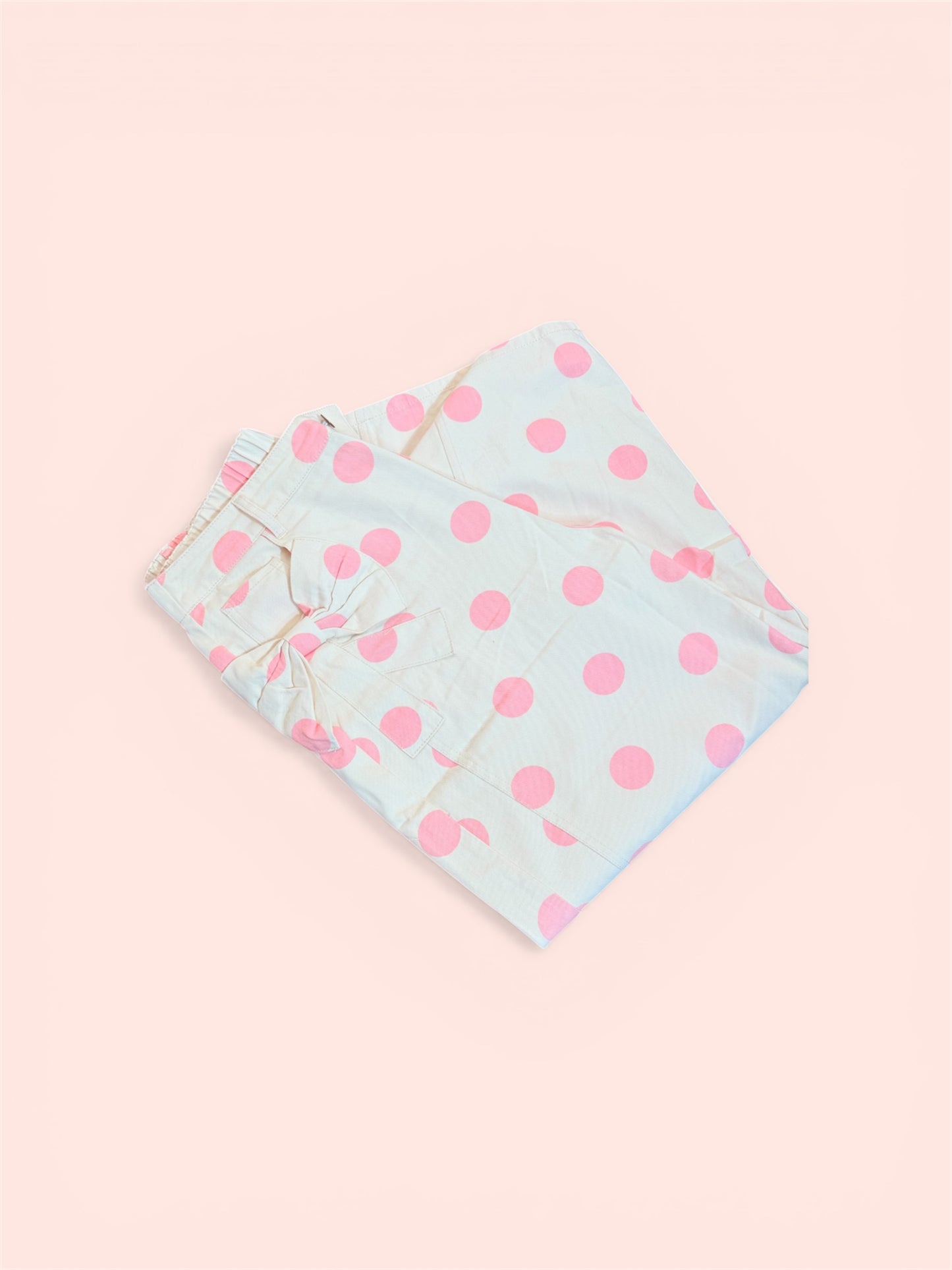 PLUS Pink Polka Dot Barrel Jeans