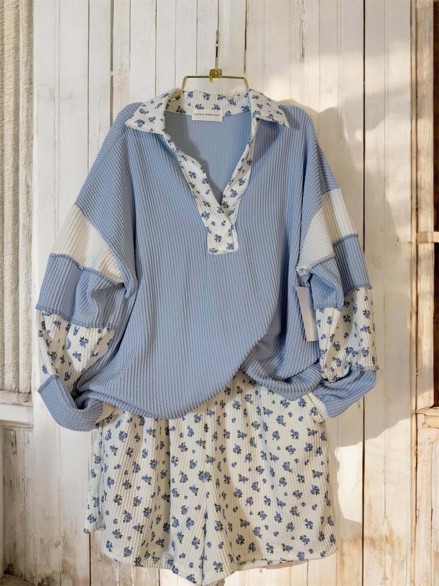 Blooming In Floral Long Sleeve Top
