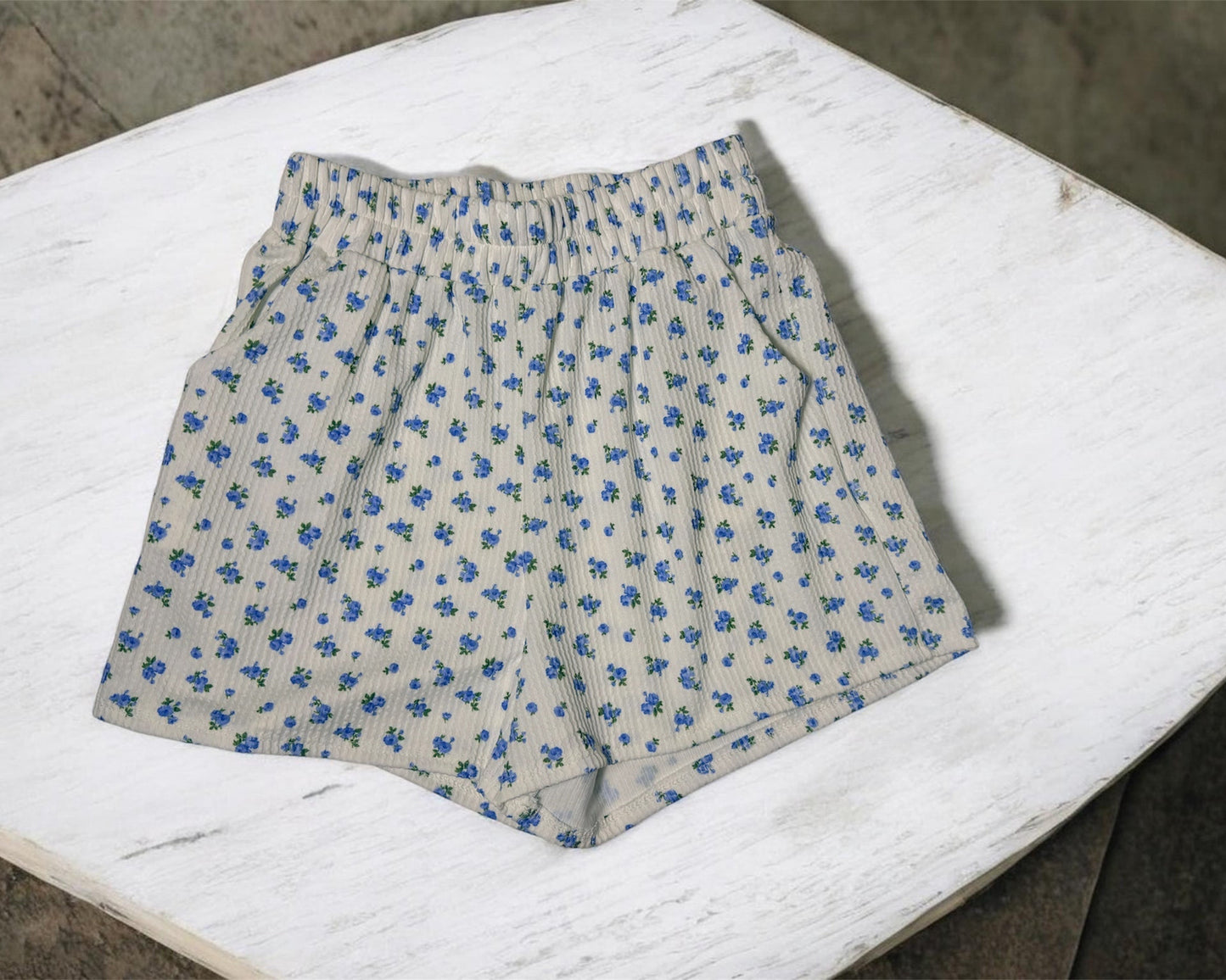 Blooming in Floral Shorts