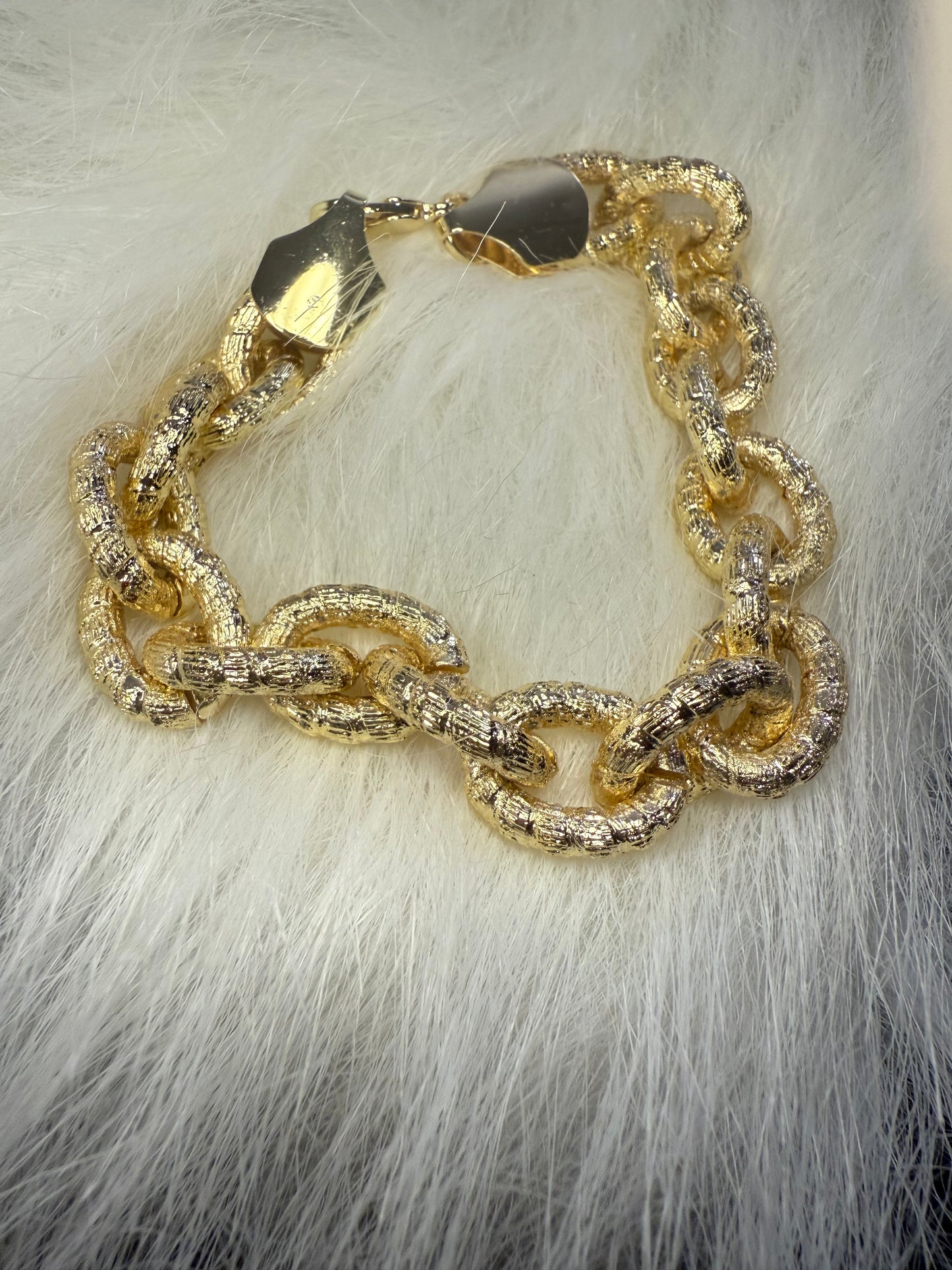 Chunky Gold Bracelet