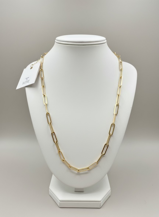 Large Chain Link Necklace