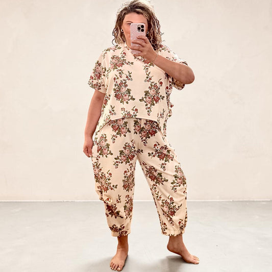 Bouquet Printed 2 Piece Set