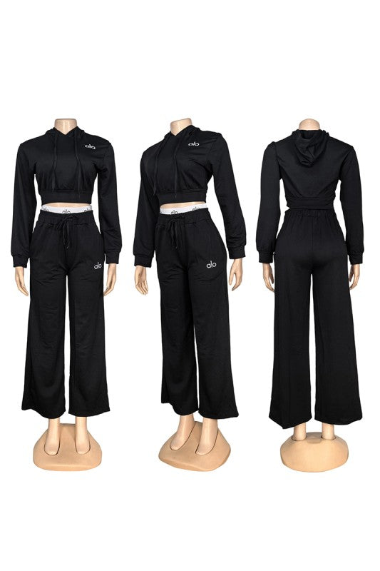 ALO Inspired 2 Piece Crop Set