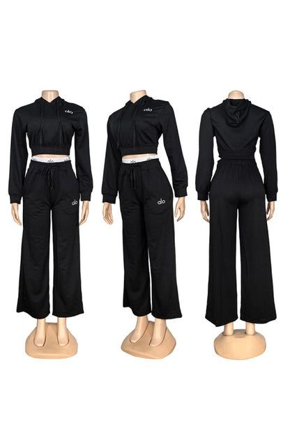 ALO Inspired 2 Piece Crop Set