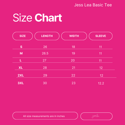 Jess Lea Basic Tee- Royal Blue