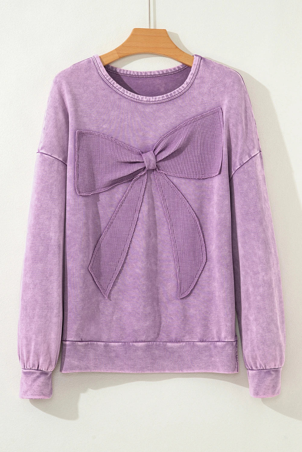 Purple Bow Top